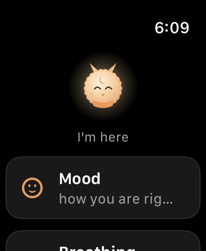 Lanternly on Apple Watch: mood picker
